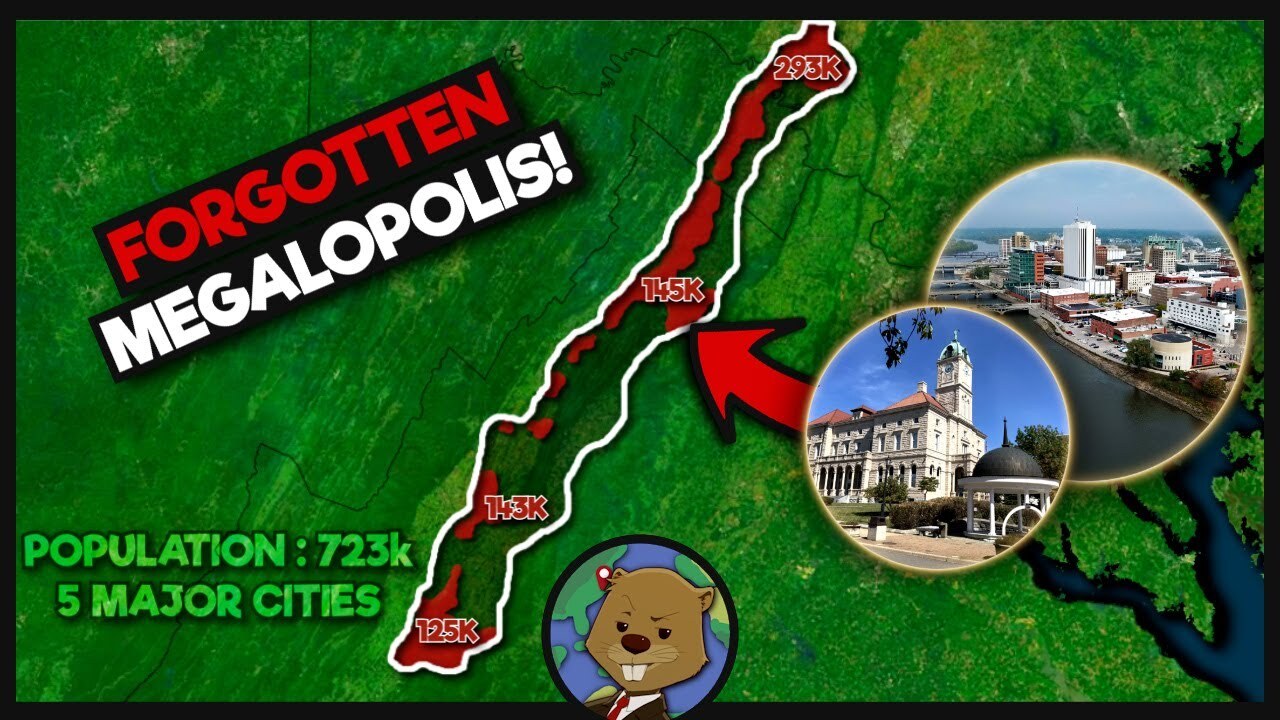 Video thumbnail for America's Weirdest Forgotten Mini Megalopolises
