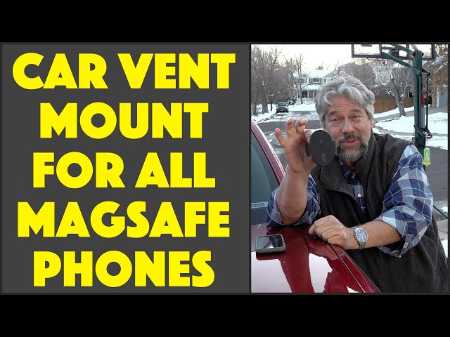 Video thumbnail for Speck Products MagSafe Car Vent Mount with ClickLock -- DEMO & REVIEW