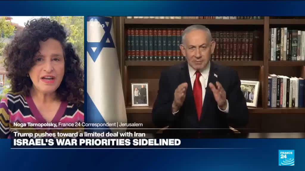 Video thumbnail for Israel's war priorities sidelined as Trump pushes toward a limited deal with Iran