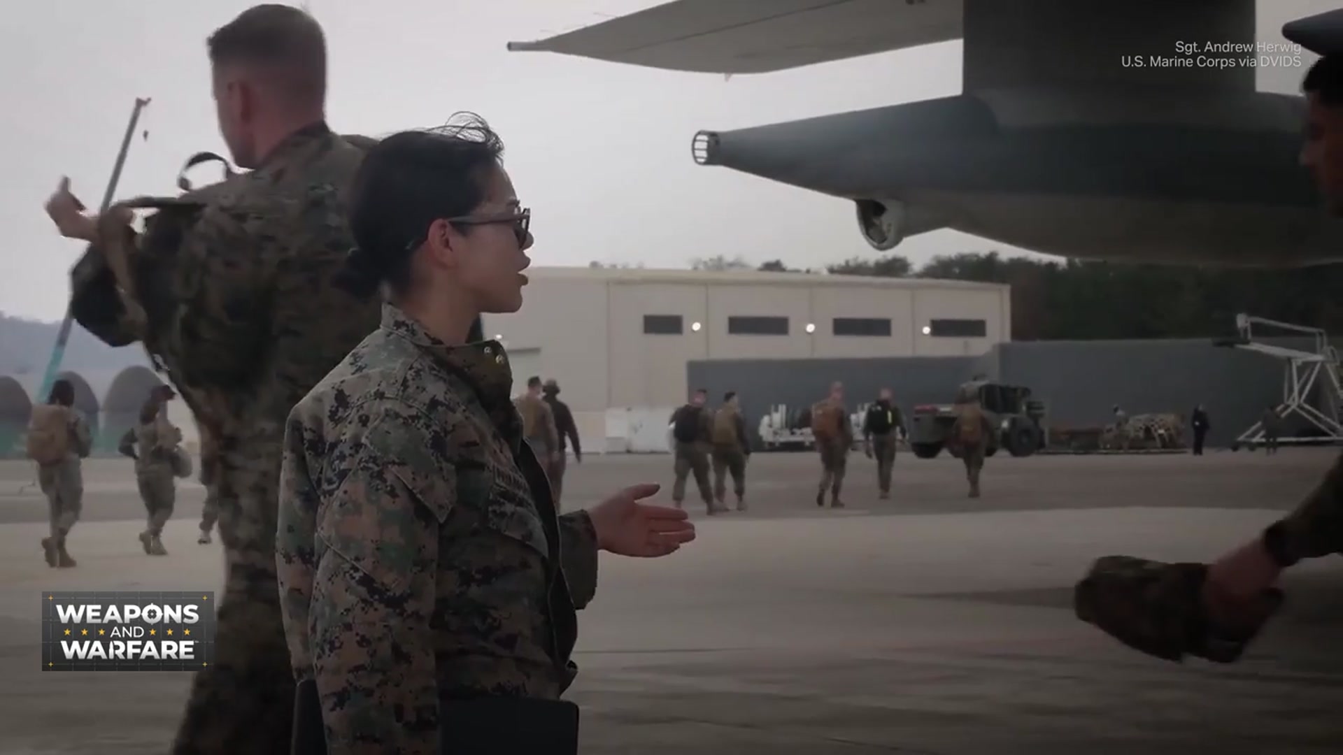 'Video thumbnail for Powering expeditionary operations: Weapons and Warfare'