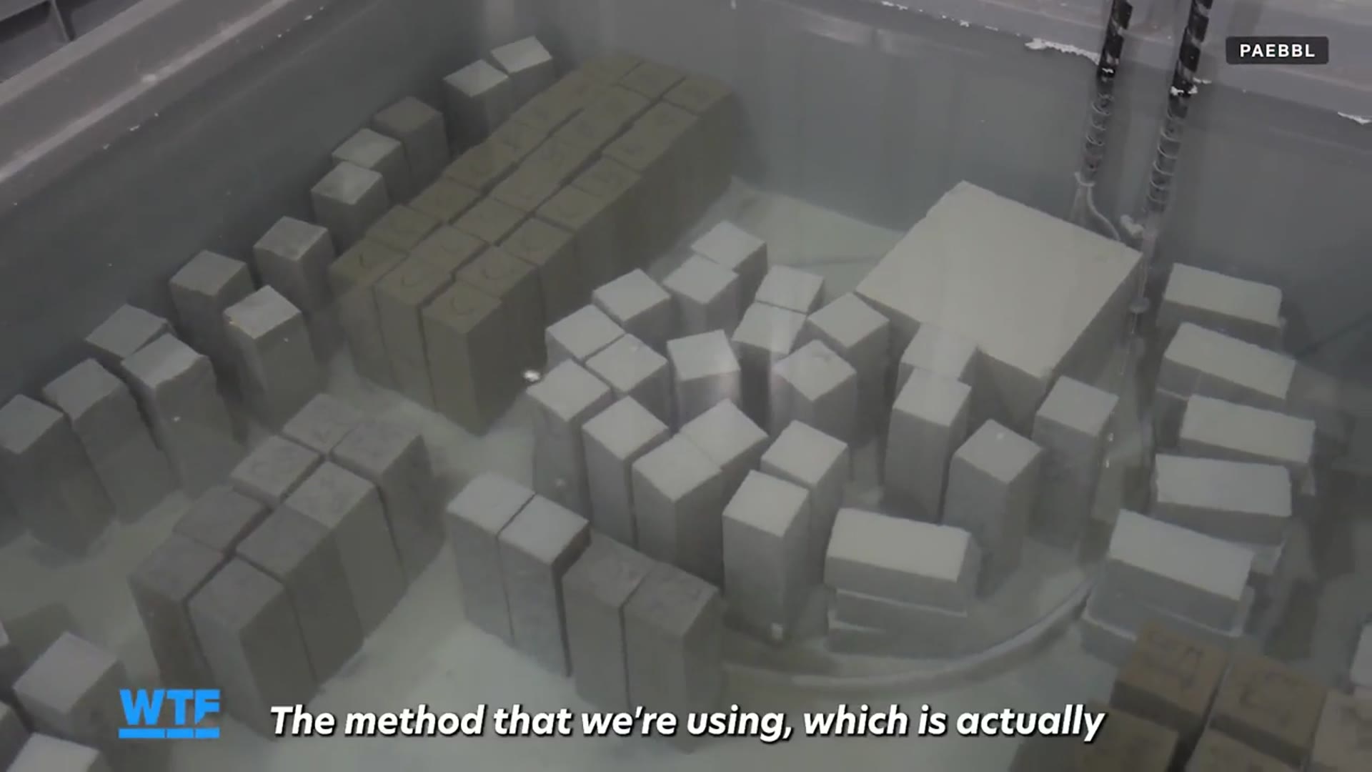'Video thumbnail for The tech startup on a mission to decarbonise concrete'