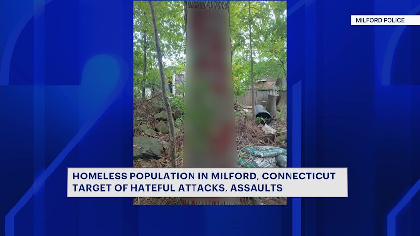 Video thumbnail for Milford sees uptick in crimes against homeless population
