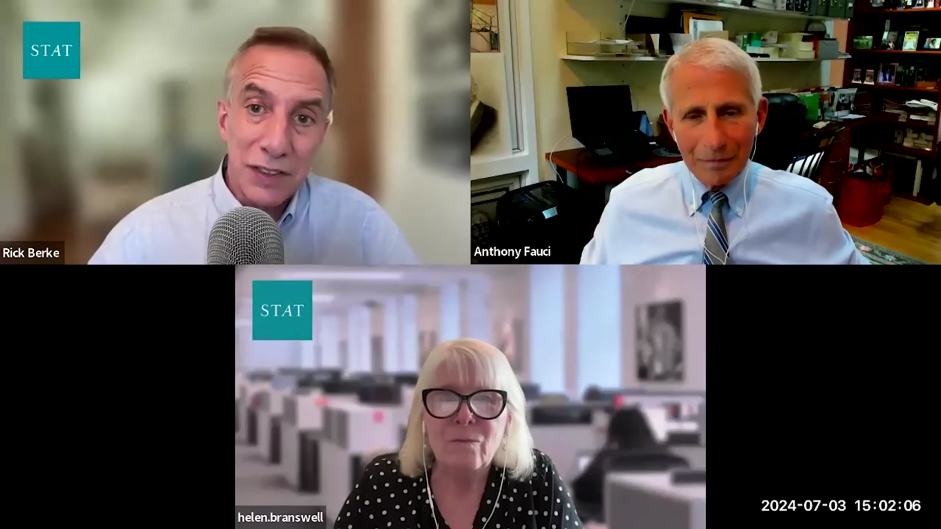 'Video thumbnail for Anthony Fauci on bird flu, the presidency, and more'