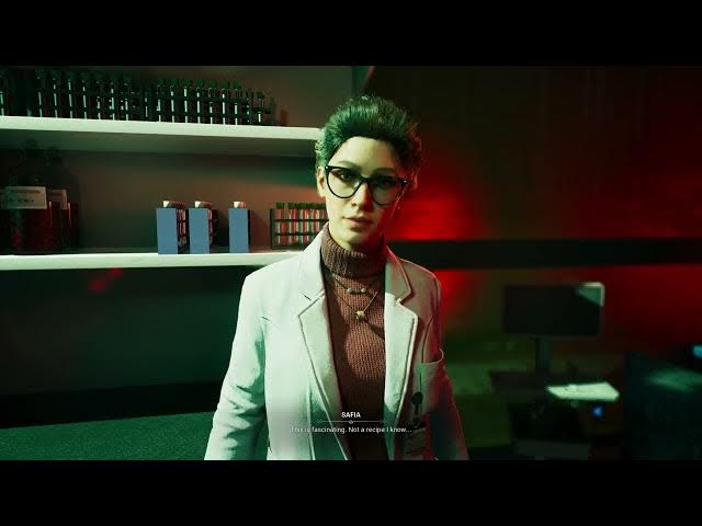 Video thumbnail for Vampire The Masquerade: Bloodlines 2 - In Memoriam: Question Safia About the Unknown Elixer Gameplay