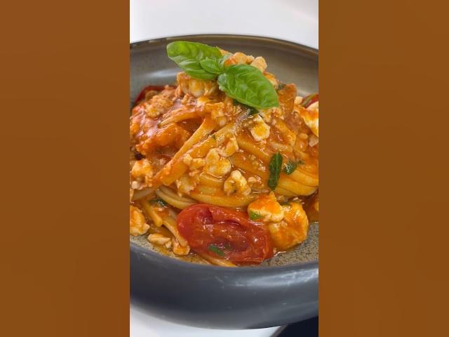 Video thumbnail for LINGUINE CON RAGÙ DI GALLINELLA 🐟 #cuisineitalienne #recetteitalienne