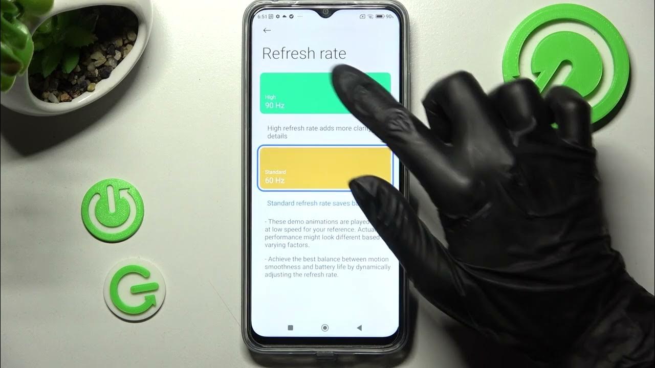 Video thumbnail for How to Manage Display Settings in Poco M5 - Change Display Refresh Rate