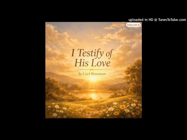 Video thumbnail for I testify of his love