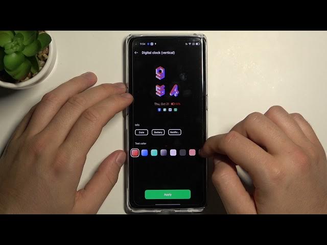 Video thumbnail for How to Adjust Always on Display on OPPO Reno 6 Pro 5G - Always on Display Settings in Oppo Reno Pro