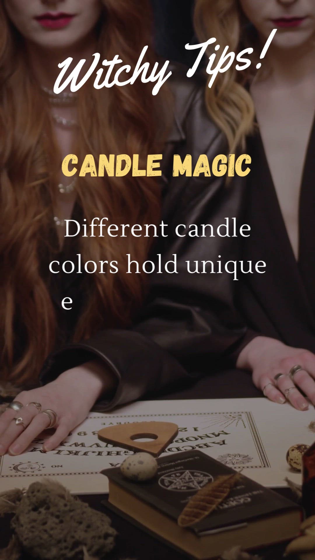 'Video thumbnail for Witchy Tips!'