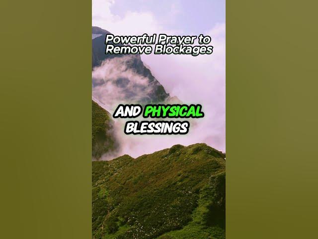 Video thumbnail for Open the Heavens  - A Powerful Prayer to Remove Blockages #morningprayerbeforeyoustartyourday