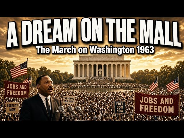Video thumbnail for A Dream on the Mall: The March on Washington, August 1963
