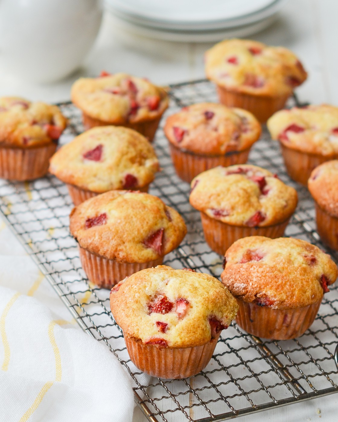 'Video thumbnail for Easy Strawberry Muffins Recipe '