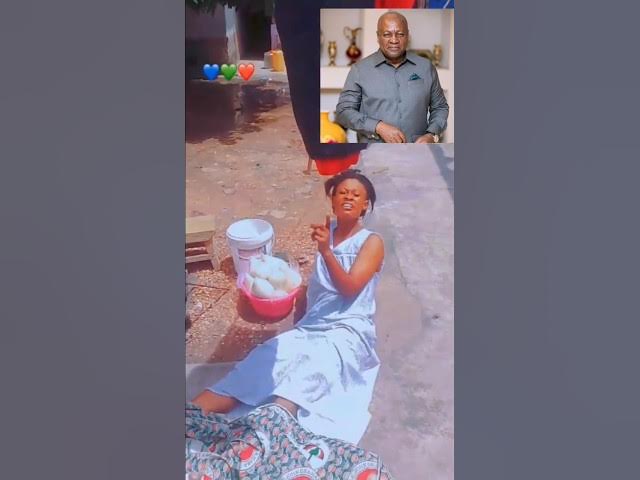 Video thumbnail for Ghanaian Woman Praises Mahama for Reducing Corn Flour Prices 🇬🇭👏