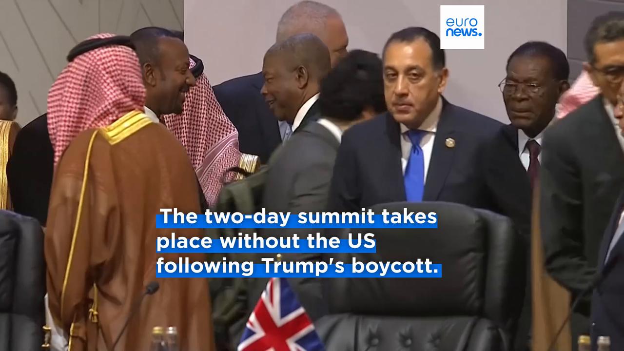 Video thumbnail for Africa's first G20 summit adopts declaration as EU leaders respond to US peace plan for Ukraine