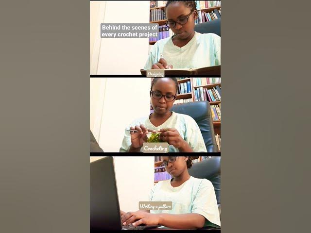 Video thumbnail for Behind every crochet project is this#crochet #freecrochetpattern #shortsvideo