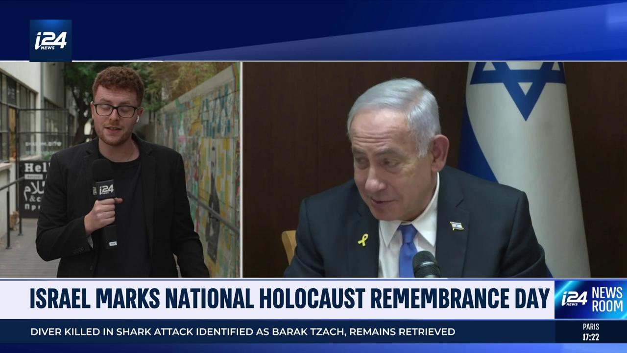 Video thumbnail for Israel marks national Holocaust Remembrance Day