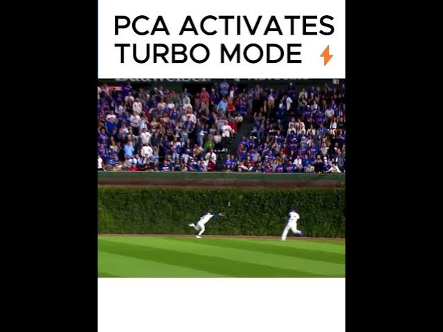 Video thumbnail for Pete Crow-Armstrong Hits MAX SPEED for This Catch! 🚀🔥