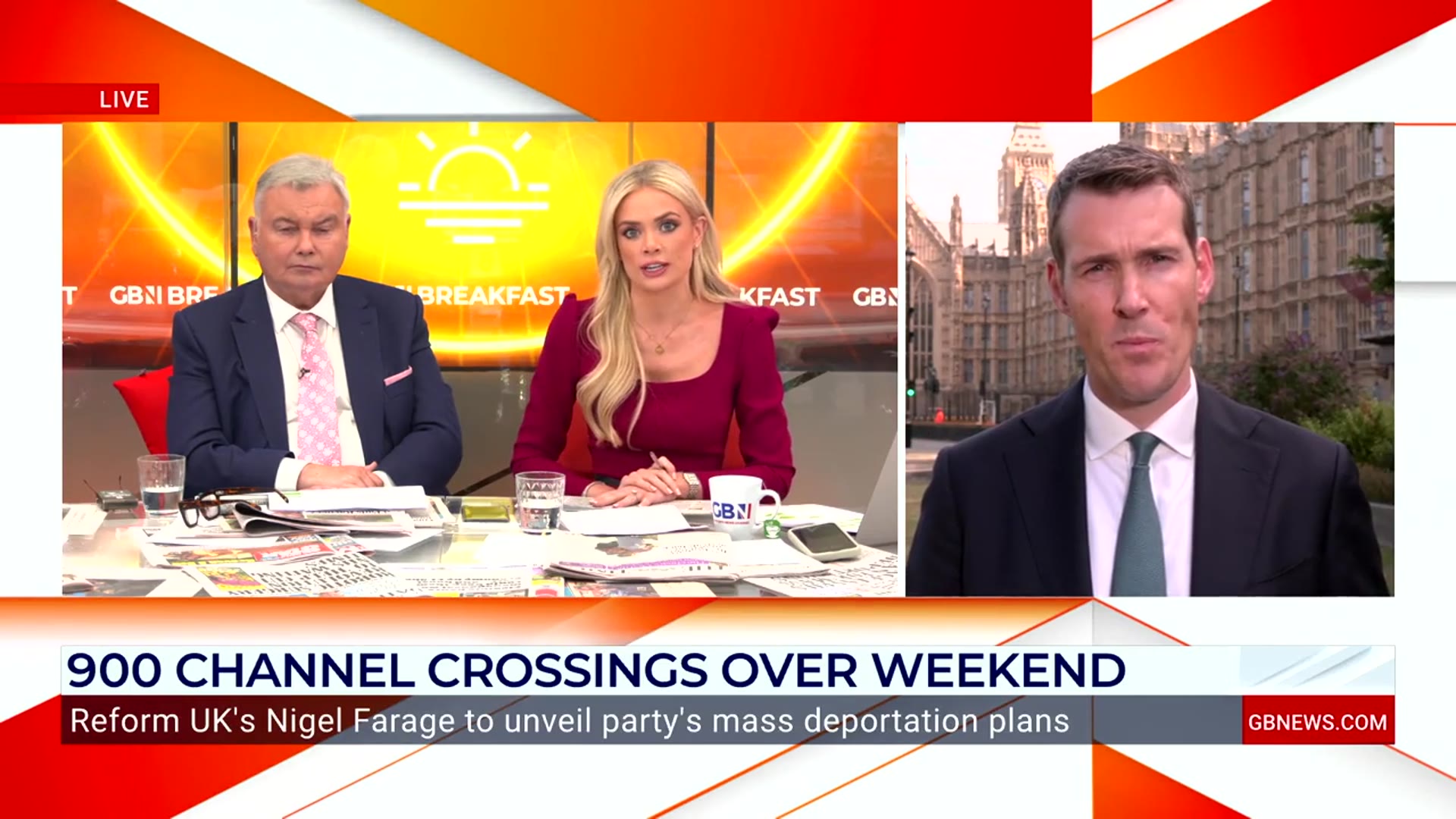 'Video thumbnail for Leaving the ECHR is 'not in our national interest', Labour minister tells GB News'