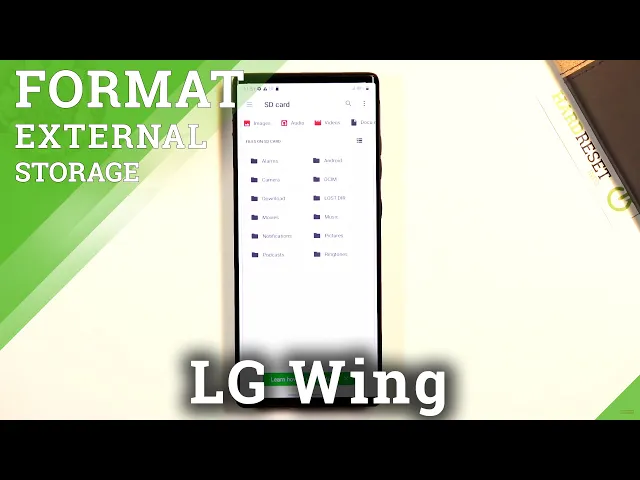 Video thumbnail for How to Format SD Card in LG Wing – Erase Memory Storage