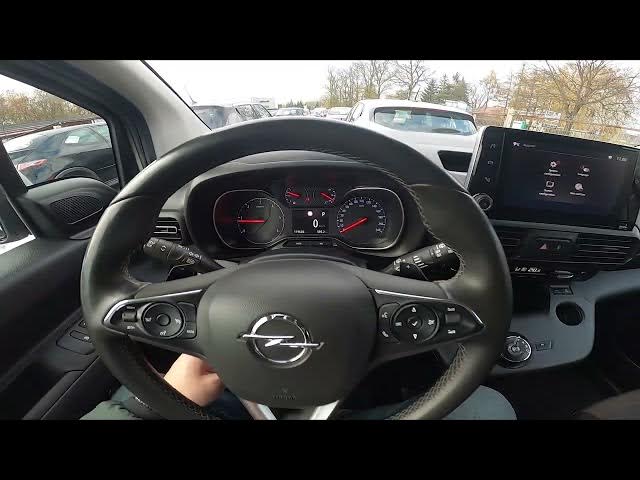 Video thumbnail for How to Enter and Manage Digital Speedometer in Opel Combo E ( 2018 – now )