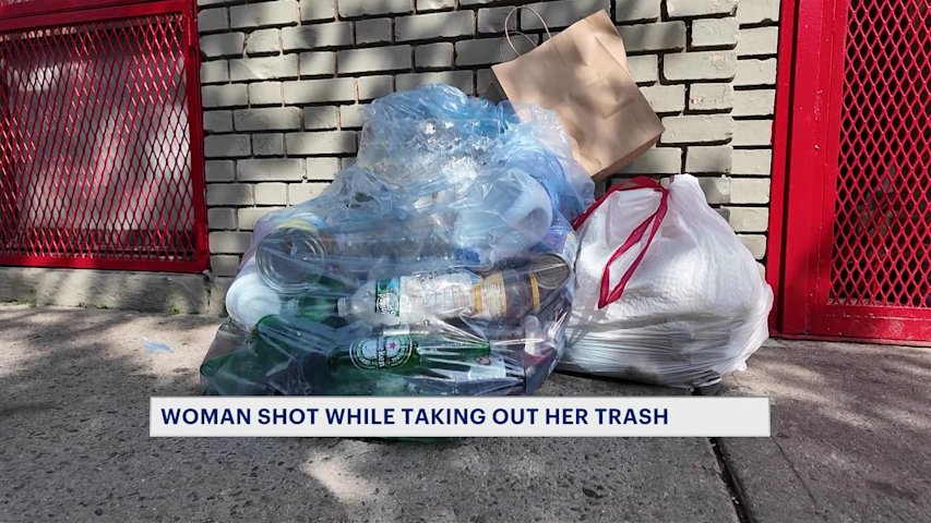 Video thumbnail for 63-year-old woman shot in leg in Bedford Park