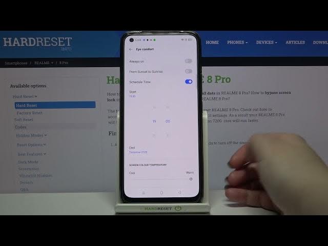 Video thumbnail for How to Enable Eye Comfort Mode in REALME 8 Pro – Apply Night Mode Filter
