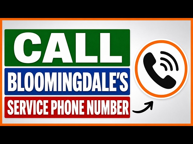 Video thumbnail for How To Find & Call Bloomingdale's Customer Service Phone Number? [in 2026]