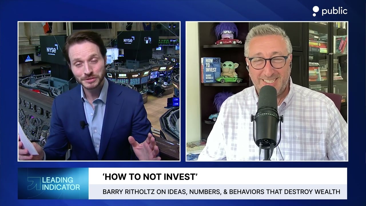 Video thumbnail for How to Avoid Investing Mistakes that Destroy Wealth | Barry Ritholtz