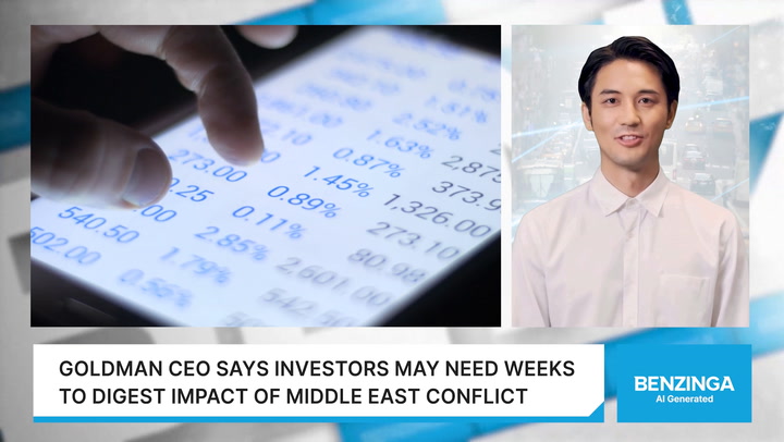 Video thumbnail for Goldman Flags Market Calm