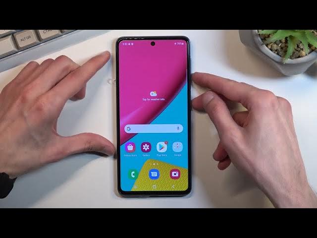 Video thumbnail for How to Take Screenshot on SAMSUNG Galaxy M53 - Capture Screen / Find Screenshot Folder
