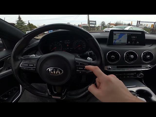 Video thumbnail for How to Enable or Disable Cruise Control in Kia Stinger ( 2017 – now )