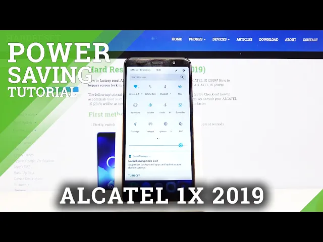 Video thumbnail for How to Save Battery in ALCATEL 1X 2019 – Activate Power Saving Mode
