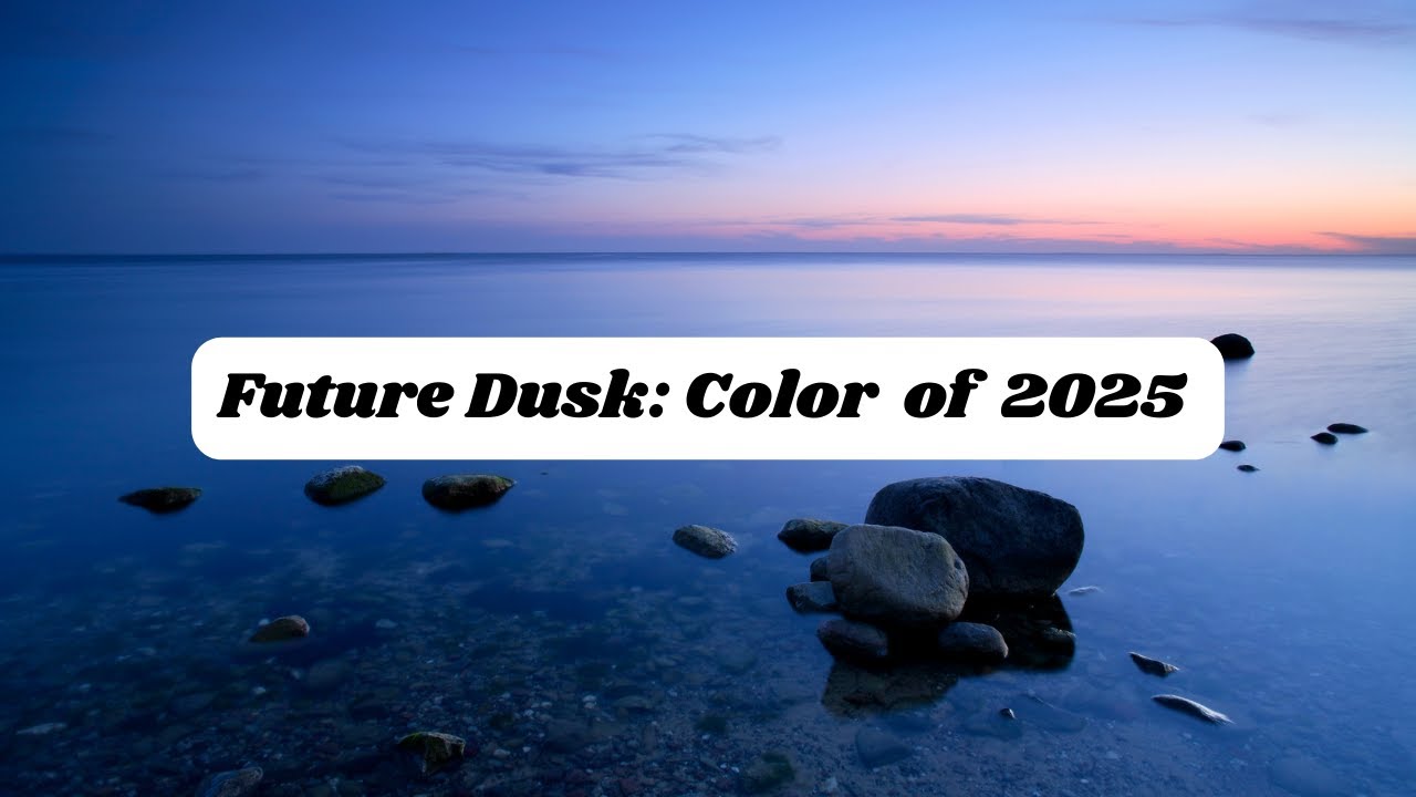 'Video thumbnail for Future Dusk, Color of Year 2025: video blog'