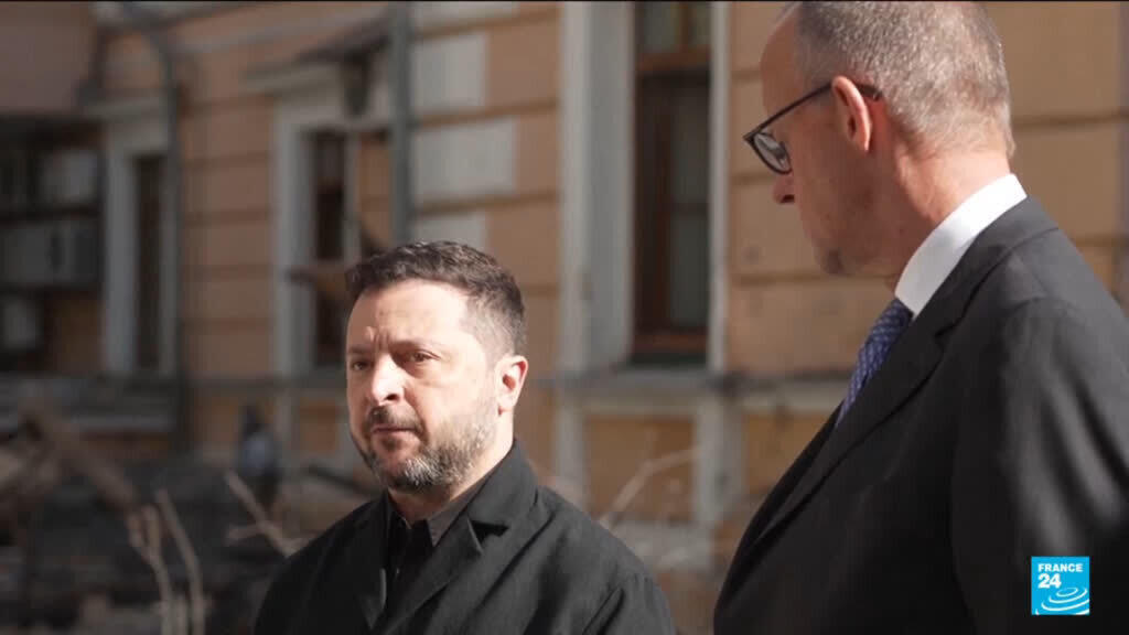 Video thumbnail for German Chancellor in Kyiv: "Ukraine will need our support"