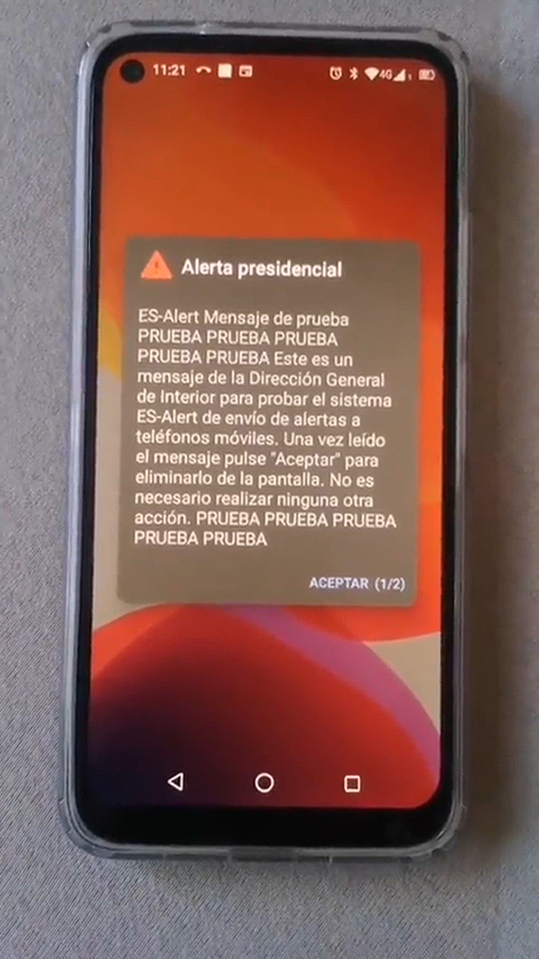 'Video thumbnail for ES-Alert das neue Warnsystem in Spanien'