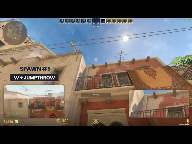 Video thumbnail for MIRAGE INSTANT SMOKE MID RESPAWN 5