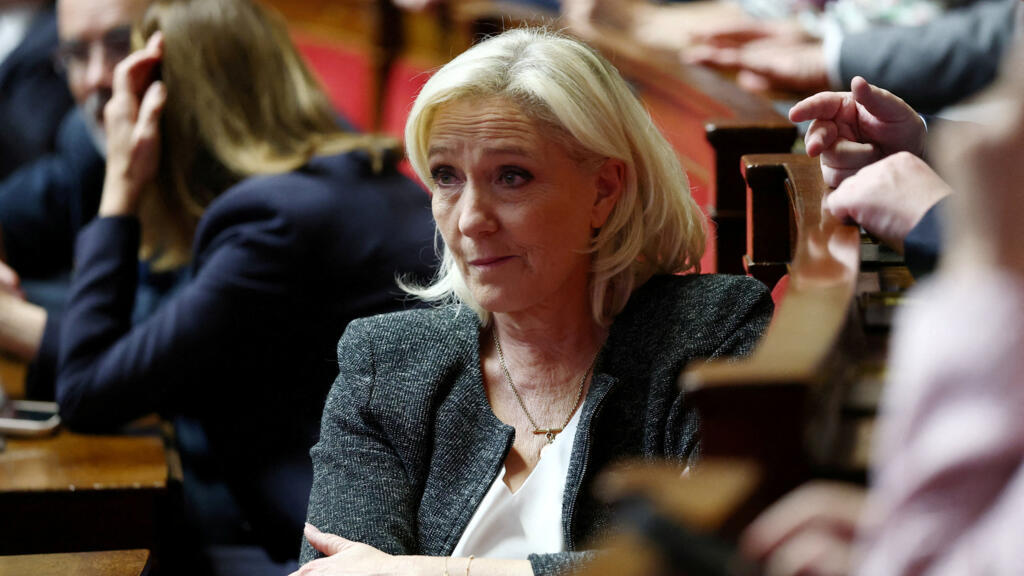 Video thumbnail for Marine Le Pen's appeal in EU fund embezzlement case opens in Paris