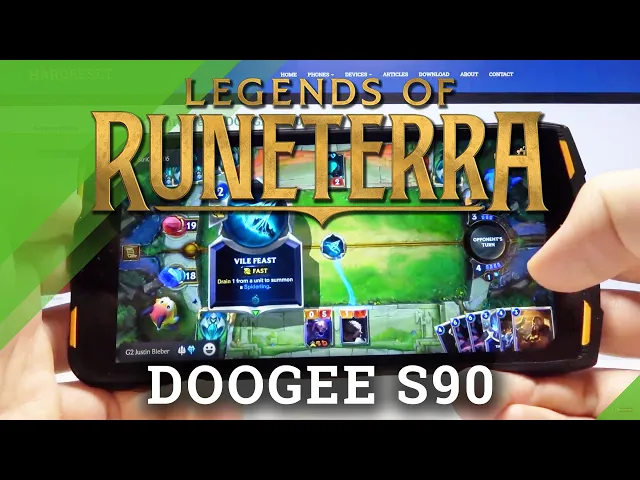 Video thumbnail for Legends of Runeterra Quality Checkup on Doogee S90 – Gameplay