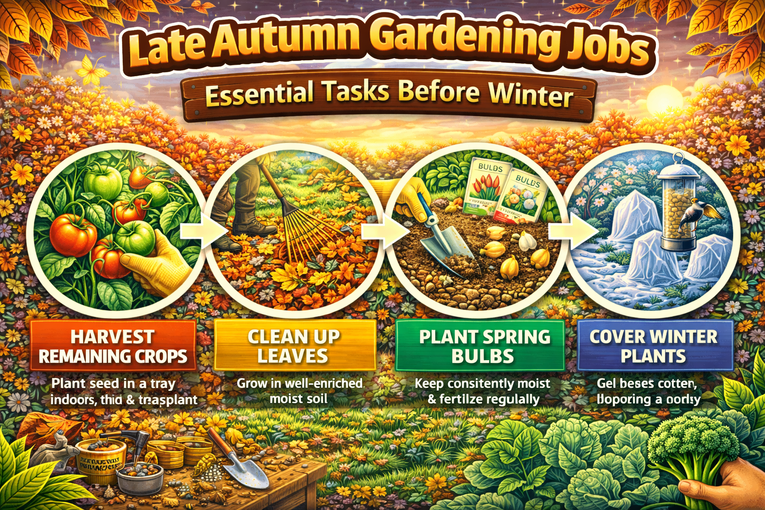 Video thumbnail for Late Autumn Gardening Jobs | Essential Tasks Before Winter