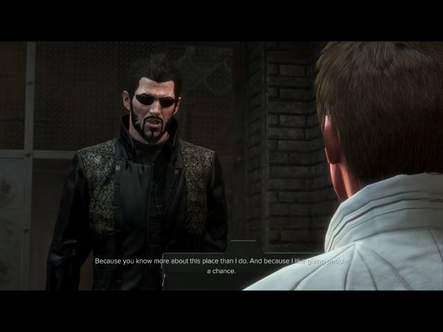 Video thumbnail for Deus Ex: Mankind Divided - Neon Nights: Adam Meets Harmony Dialogue Intro (Choices Fail) Died