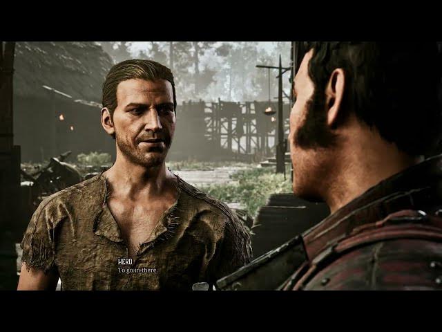 Video thumbnail for Gothic Remake - Chapter 1 Old Camp: Castle: Talk with Barthold, Scar and Arto In Thrown Room