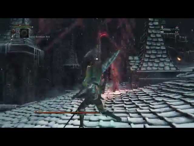 Video thumbnail for Bloodborne - Cainhurst Castle: Martyr Logarius Wields Boletaria Kings Sword (Demons Souls Lore)