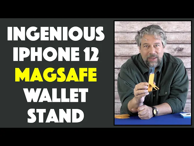 Video thumbnail for Jessir MagHolder -- MagSafe iPhone 12 Wallet Stand -- REVIEW