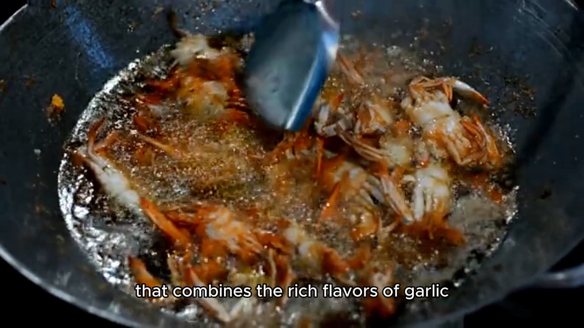 Video thumbnail for Spicy Garlic Butter Shrimp