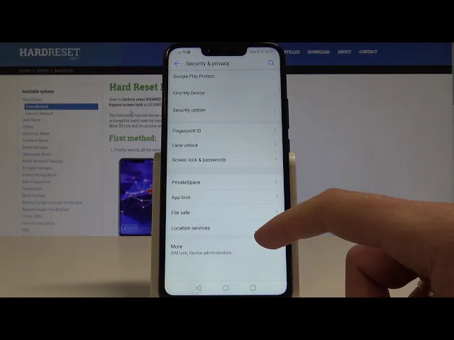 Video thumbnail for How to Clear Credentials on Huawei Mate 20 Lite – Remove All Licenses