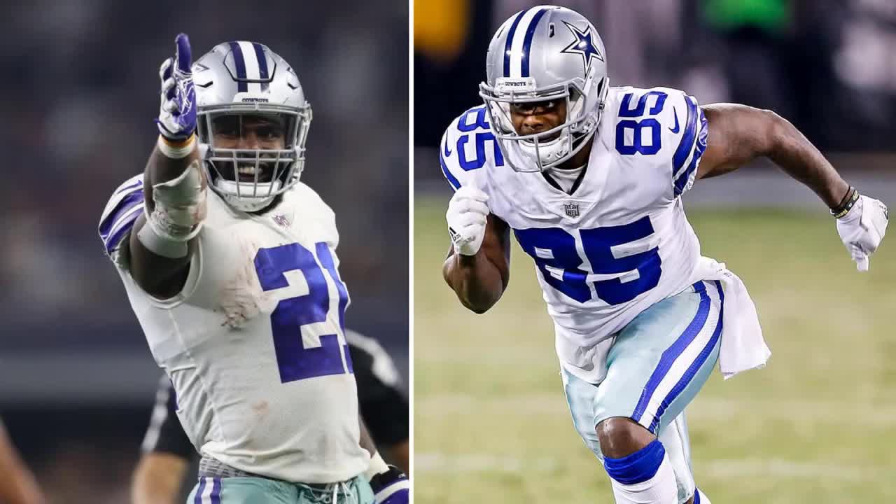 Video thumbnail for law nation sports: ezekiel elliott film session: cowboys running back breaks down commanders blocking