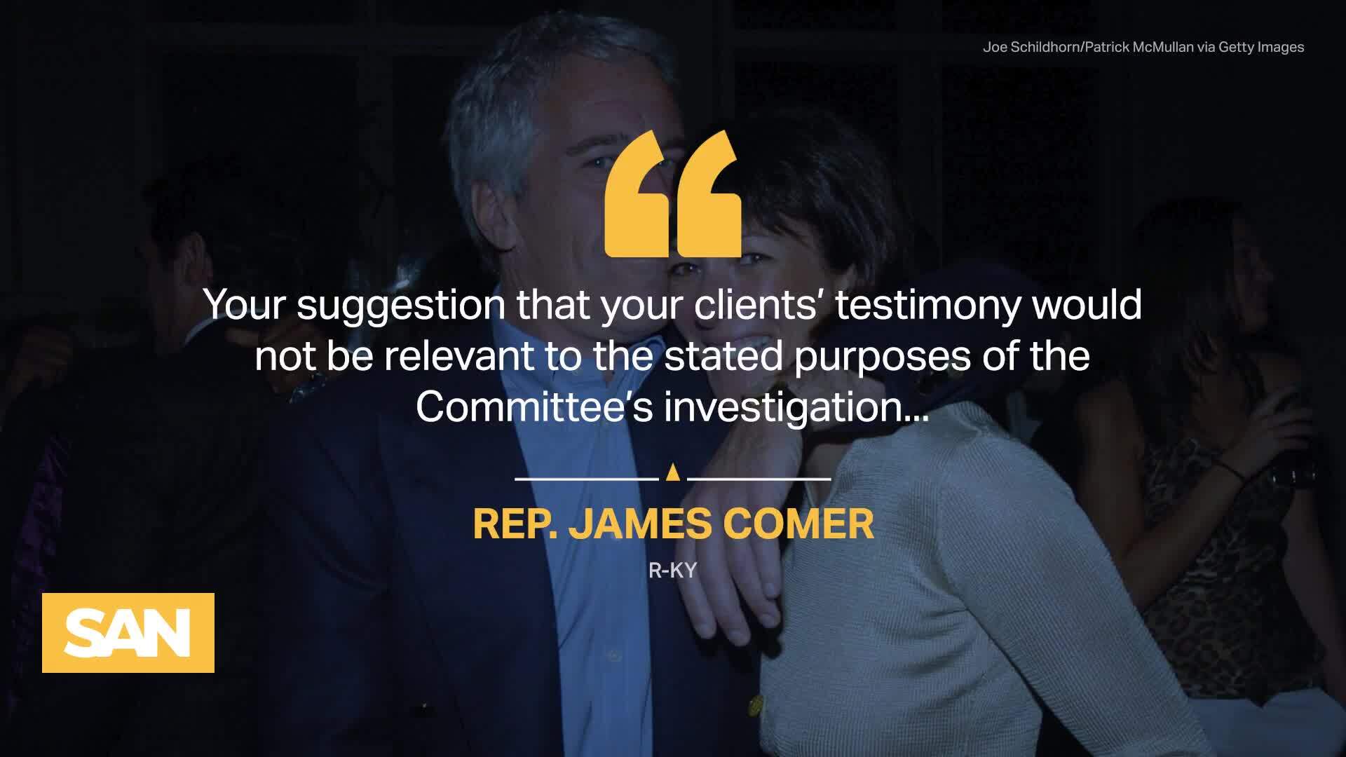 Video thumbnail for Bill and Hillary Clinton must testify before Congress regarding Jeffrey Epstein