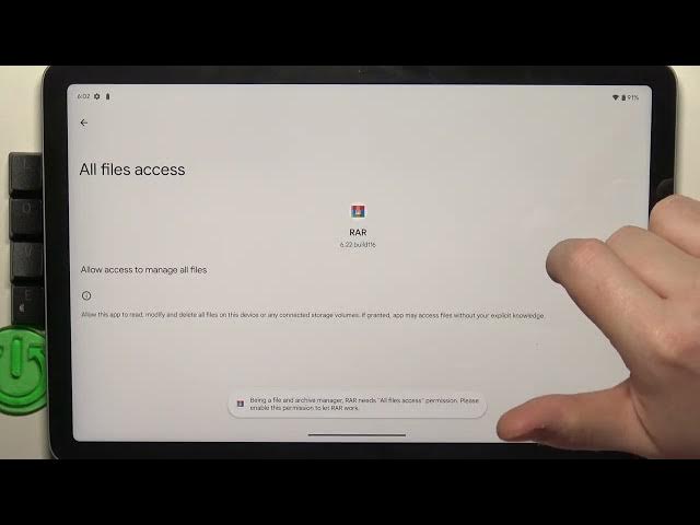 Video thumbnail for How to Install the RAR App on GOOGLE Pixel Tablet - Working with Archived Files
