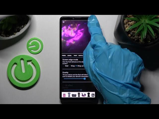Video thumbnail for How to Download and Apply Live Wallpaper on SONY Xperia 10 IV - Install Magic Fluids Free