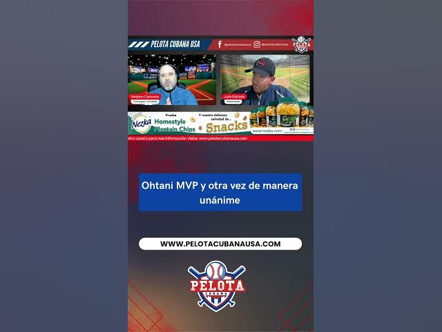 Video thumbnail for Ohtani MVP y otra vez de manera unánime